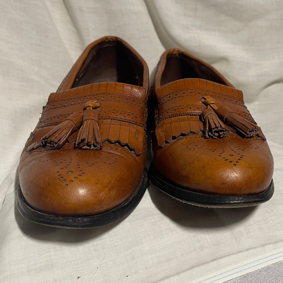 Allen Edmonds Whiskey Tassel Kiltie Bridgeton Style Size 9 Wingtip. - Picture 4 of 8
